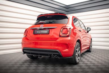 Задній сплітер (Z Dyfuzorem) Maxton Fiat 500X Sport Mk1 Facelift - фото My Tuning Lab