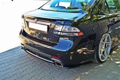 Задній сплітер Maxton Saab 9-3 Turbo X - фото My Tuning Lab