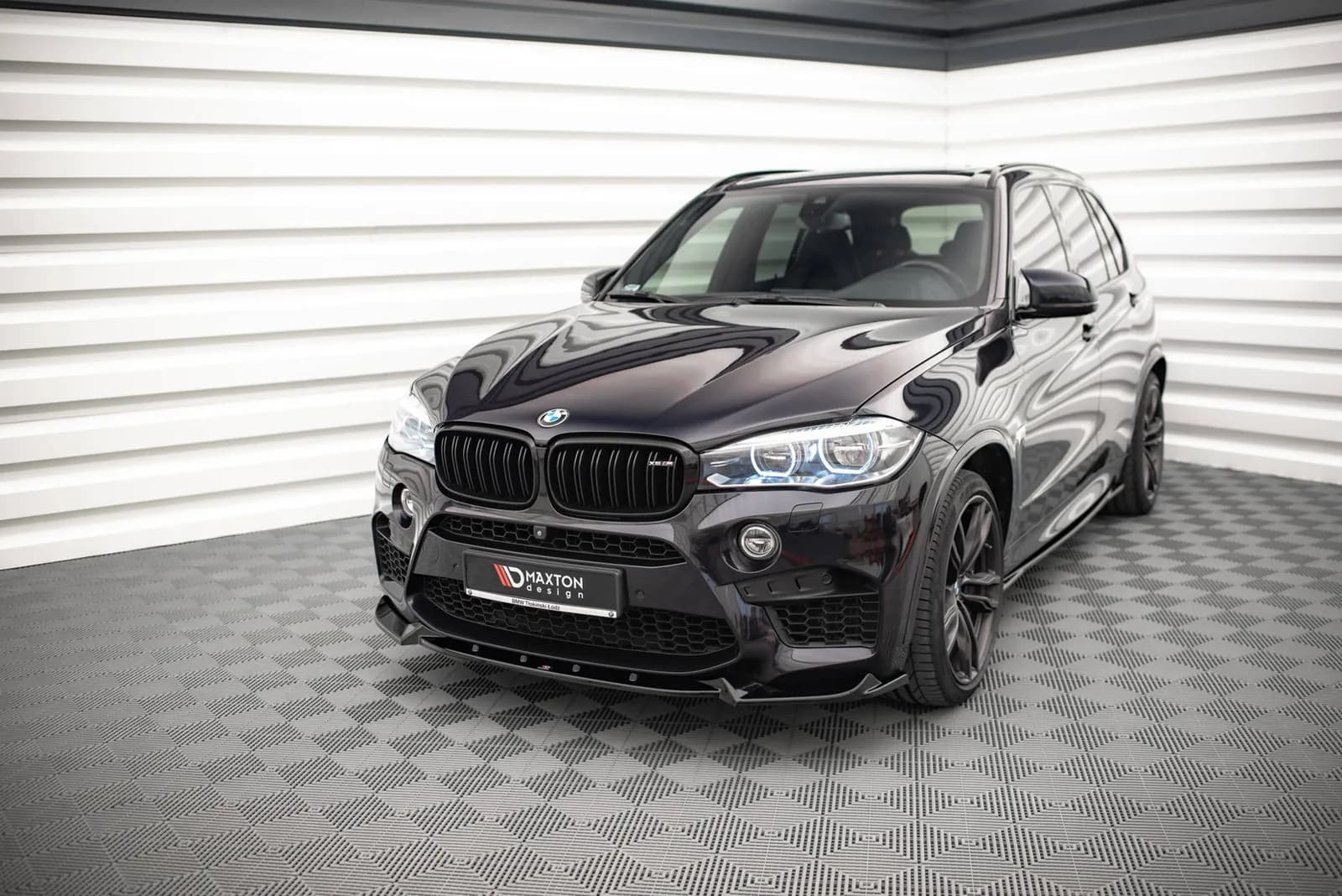 Передній сплітер V.1 Maxton BMW X5 M F85 / X6 M F86 - фото My Tuning Lab