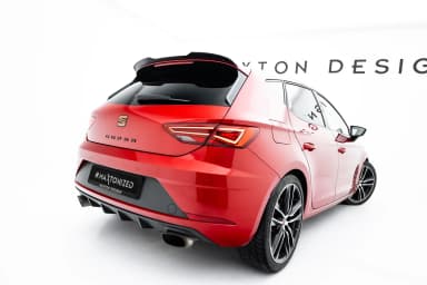 Спойлер V.2 Seat Leon Maxton Cupra Hatchback Mk3 - фото My Tuning Lab