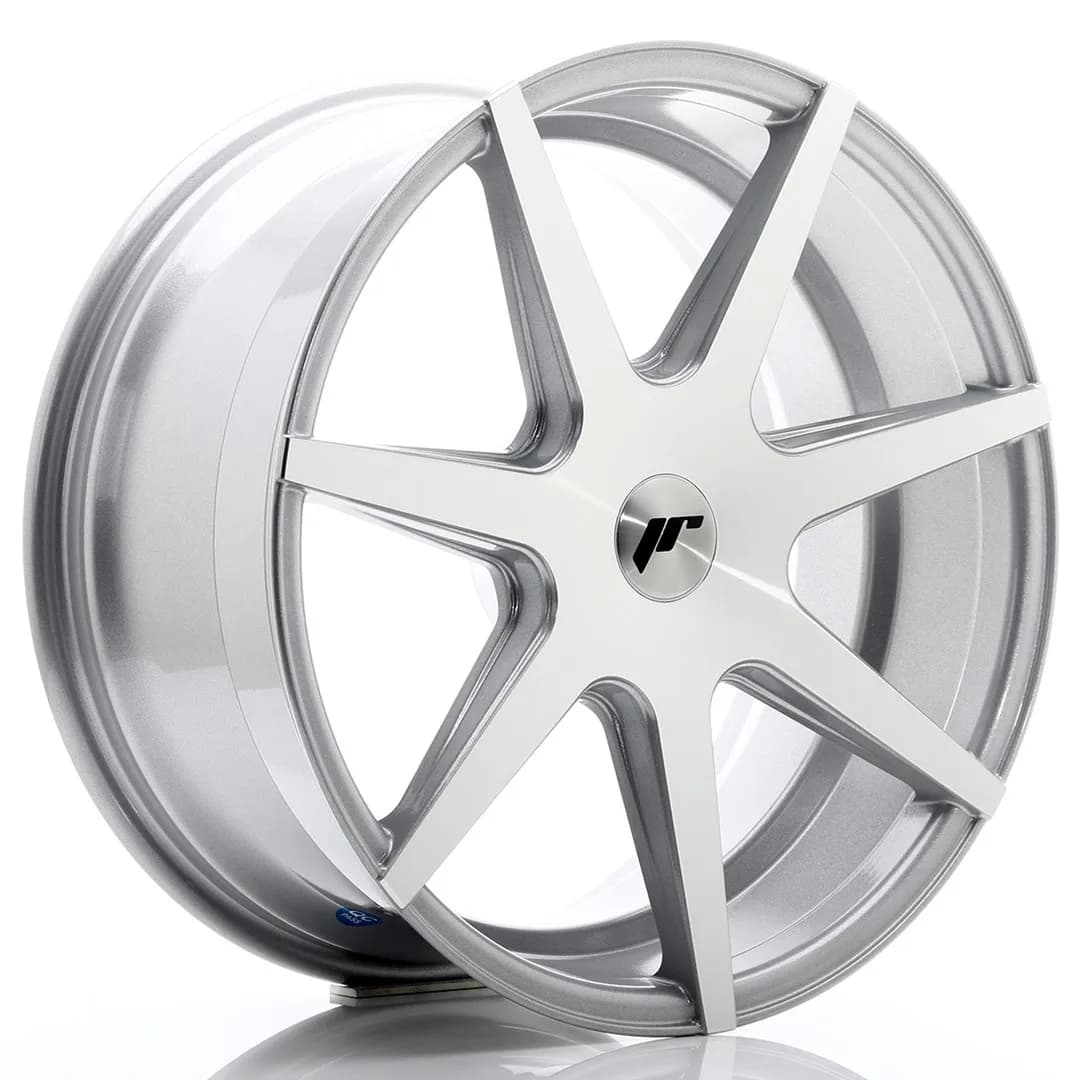 Легкосплавний диск 19" Japan Racing JR20 19x8,5 ET35 5x120 срібний з фрезеруванням - фото My Tuning Lab