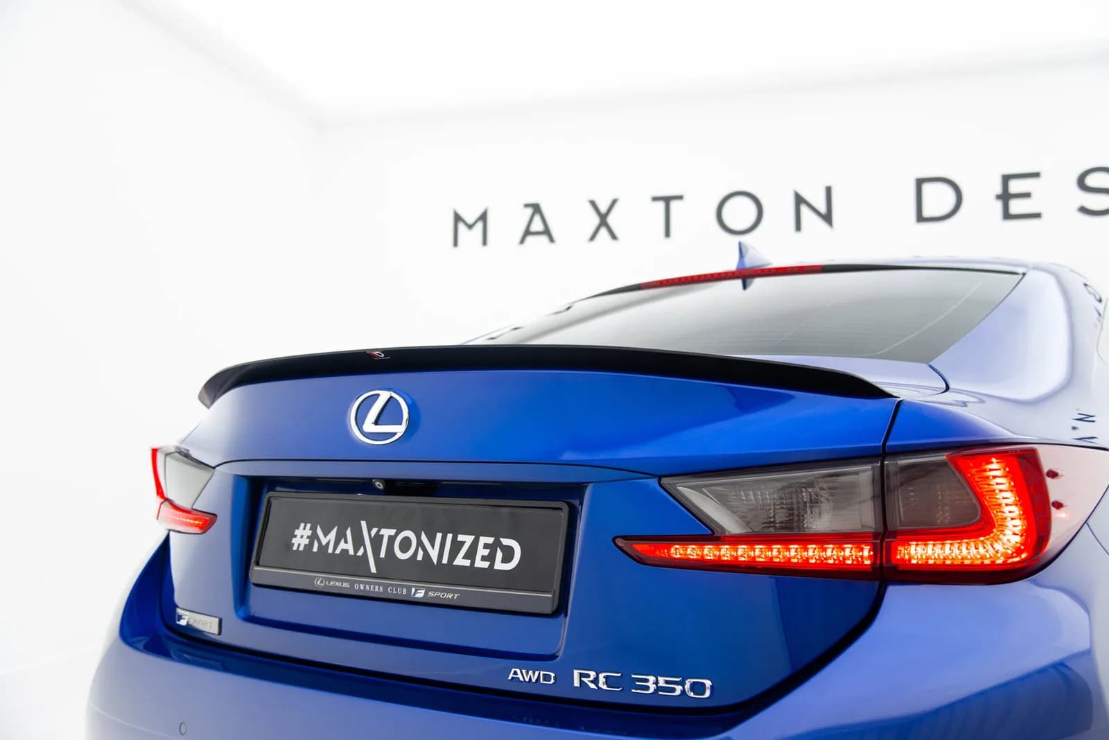 Спойлер Maxton Lexus RC Mk1 - фото My Tuning Lab