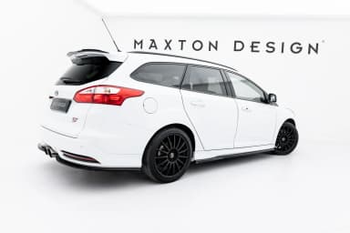 Накладки на пороги V.2 Maxton Ford Focus ST Mk3 - фото My Tuning Lab