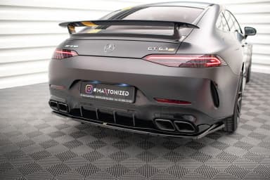 Задній сплітер (Z Dyfuzorem) Maxton Mercedes-AMG GT 63S 4 Door Coupe Aero X290 - фото My Tuning Lab
