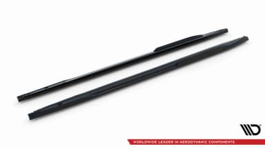 Накладки на пороги V.2 Maxton Audi S3 Sportback / Sedan / A3 S-line Sportback / Sedan 8Y / 8Y Facelift - фото My Tuning Lab