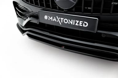 Передній сплітер Maxton Mercedes-Benz GLC Coupe AMG-Line C253 / AMG GLC 43 SUV X253 Facelift - фото My Tuning Lab