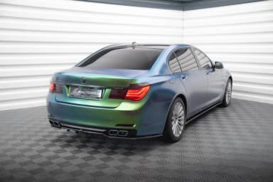 Задній центральний сплітер з дифузором Maxton BMW 7 F01 - фото My Tuning Lab