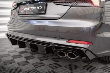 Задня накладка Maxton Audi S5 F5 Coupe / Sportback - фото My Tuning Lab
