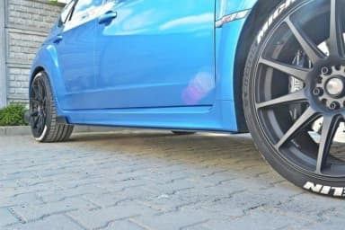 Накладки на пороги Racing Maxton Subaru Impreza WRX STI Mk3 - фото My Tuning Lab