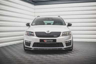 Передній сплітер V.3 Maxton Skoda Octavia RS Mk3 - фото My Tuning Lab