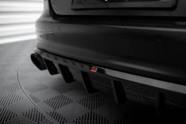 Задня накладка Maxton Audi A7 S-Line C7 - фото My Tuning Lab