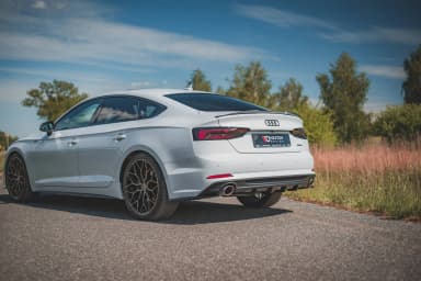 Задня накладка Maxton Audi A5 S-Line F5 Coupe/Sportback - фото My Tuning Lab