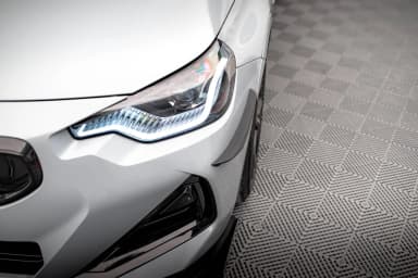 Канарди (аеродинамічні накладки переднього бампера) Maxton BMW 2 Coupe M-пакет / M240i G42 - фото My Tuning Lab