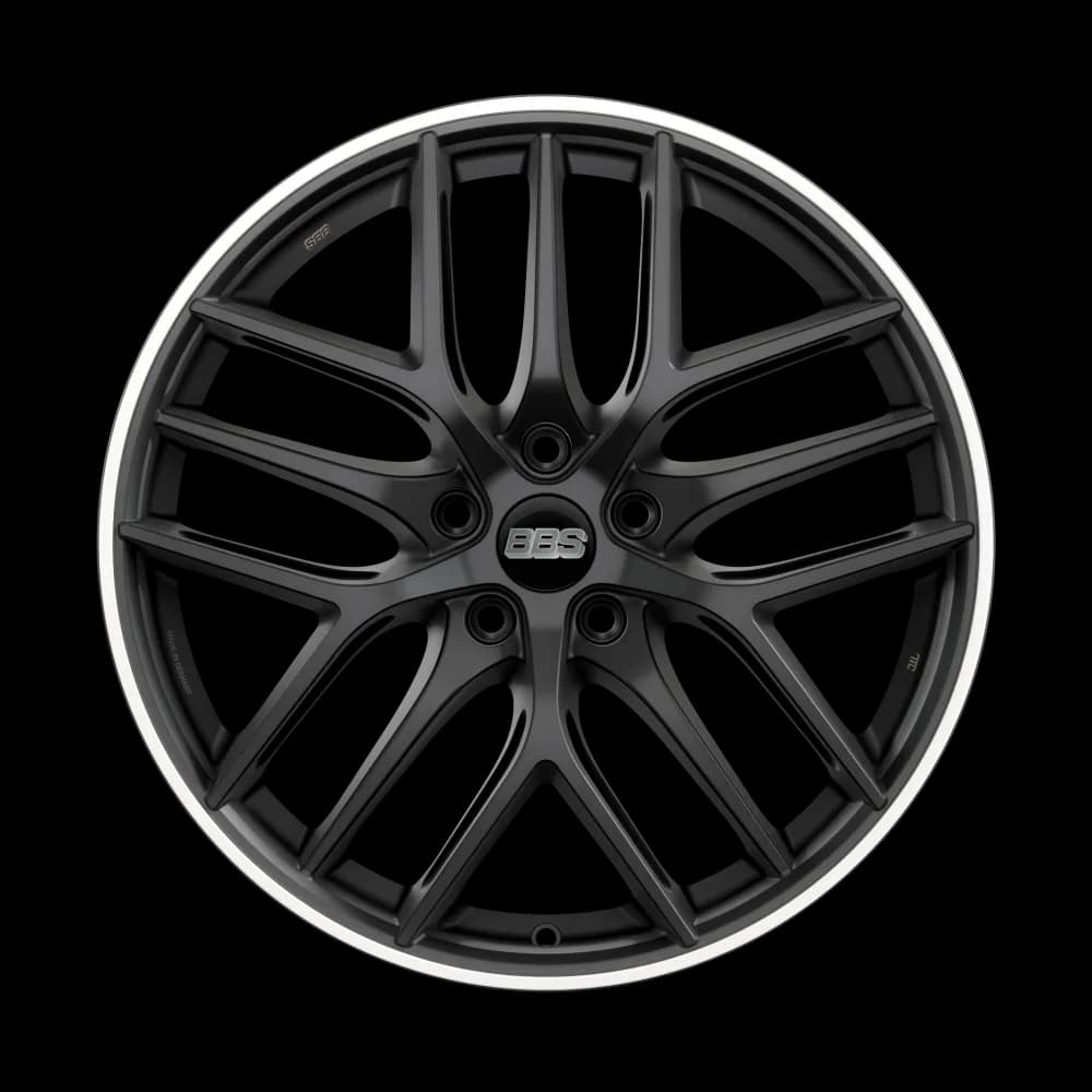 Легкосплавний диск 19" BBS CC-R 19x8,5 ET35 5x120 чорний сатиновий - фото My Tuning Lab