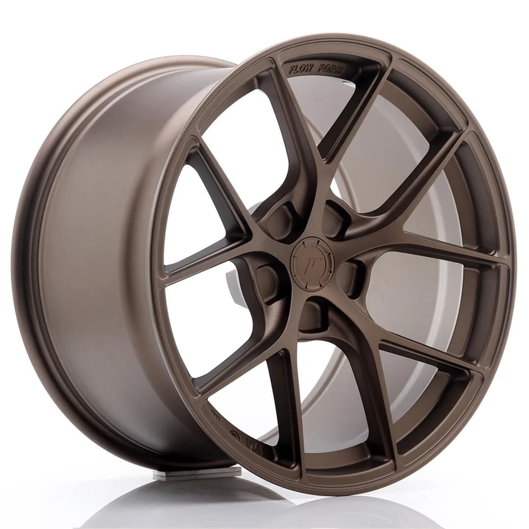 Легкосплавний диск 18" Japan Racing SL01 18x10,5 ET38 5x120 Matt бронза - фото My Tuning Lab