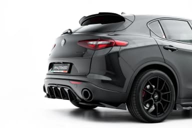 Дифузор Maxton Design Задня накладка ALFA ROMEO STELVIO - фото My Tuning Lab