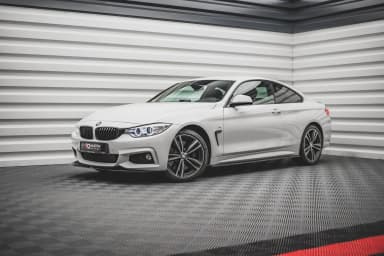 Передній сплітер V.2 Maxton BMW 4 Coupe / Gran Coupe / Cabrio M-пакет F32 / F36 / F33 - фото My Tuning Lab