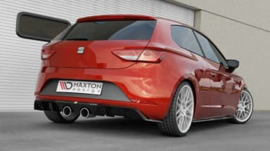 Задня накладка V.2 Seat Leon Maxton Cupra Mk3 FL Hatchback - фото My Tuning Lab