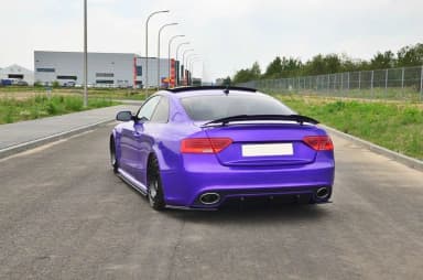 Задній спойлер Maxton Audi RS5 MK1 ( 8T ) Facelift (чорний глянець) - фото My Tuning Lab