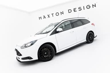Накладки на пороги V.2 Maxton Ford Focus ST Mk3 - фото My Tuning Lab