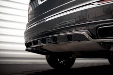 Задній сплітер (Z Dyfuzorem) Maxton Volvo XC90 R-Design Mk2 / Mk2 Facelift - фото My Tuning Lab