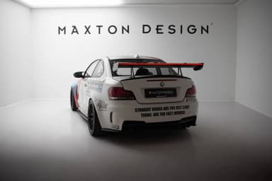 Karbonowy Spoiler Z Górnymi Mocowaniami + LED Maxton BMW 1 M E82 - фото My Tuning Lab
