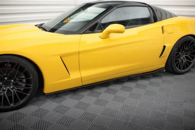 Накладки на пороги Maxton Chevrolet Corvette C6 - фото My Tuning Lab