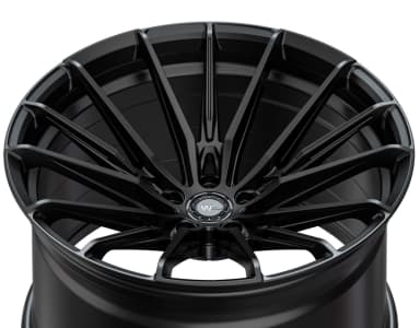 Легкосплавний диск 20" Wheelforce CF.4-FFR 20x11 ET32 5x120 глибокий чорний - фото My Tuning Lab
