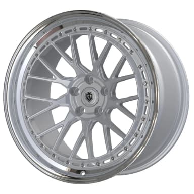 Легкосплавний диск 20" Raffa RFS-04 20x9,5 ET18 5x120 срібний полірований кант - фото My Tuning Lab