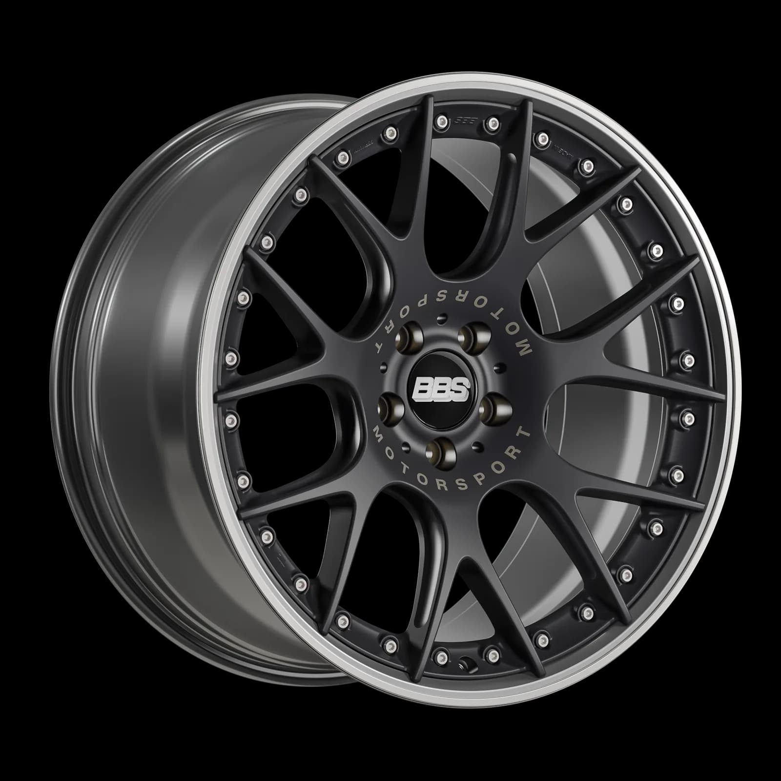 Легкосплавний диск 20" BBS CH-R 2 20x10,5 ET35 5x112 чорний сатиновий - фото My Tuning Lab