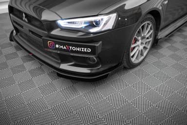 Передні флапси Maxton Mitsubishi Lancer EVO X - фото My Tuning Lab