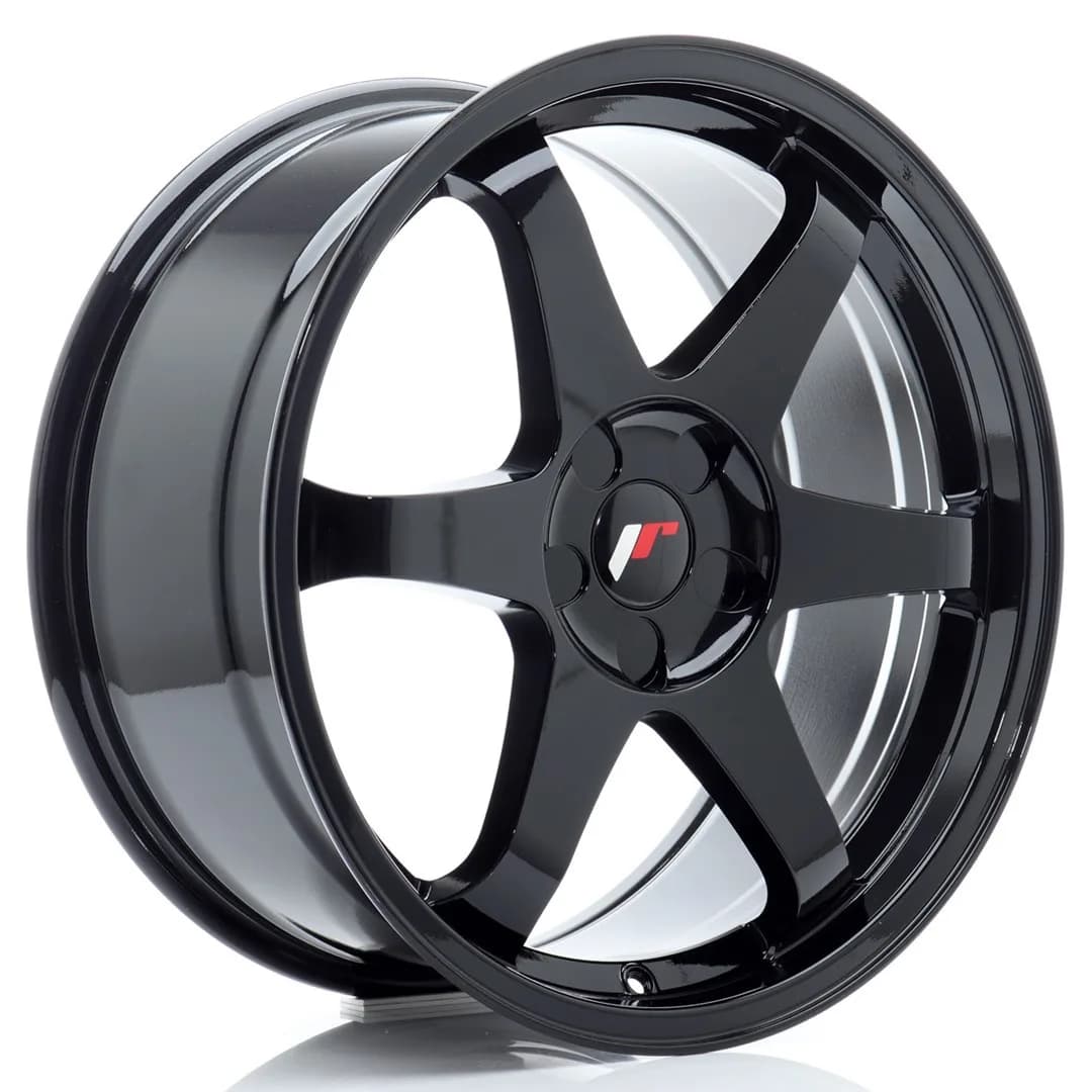 Легкосплавний диск 19" Japan Racing JR3 19x8,5 ET40 5x120 глянцевий чорний - фото My Tuning Lab