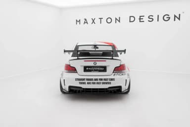 Karbonowy Spoiler Z Wewnętrznymi Wspornikami V.2 Maxton BMW 1 M E82 - фото My Tuning Lab