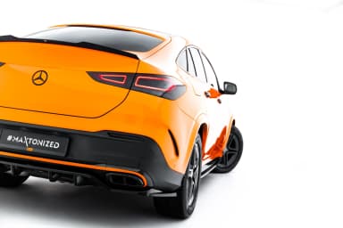 Задній сплітер (Z Dyfuzorem) V.2 Maxton Mercedes-Benz GLE Coupe AMG-Line C167 / C167 Facelift - фото My Tuning Lab