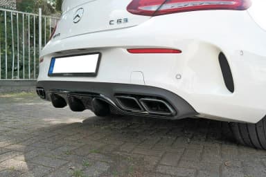 Задня накладка Maxton Mercedes-AMG C63 Coupe C205 - фото My Tuning Lab
