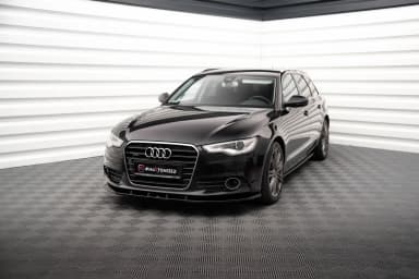 Передній сплітер V.3 Maxton Audi A6 C7 - фото My Tuning Lab