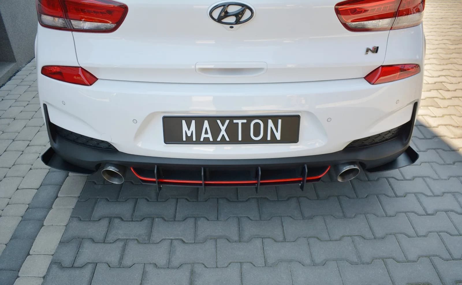 Задній дифузор Maxton Hyundai i30 MK3 N - фото My Tuning Lab