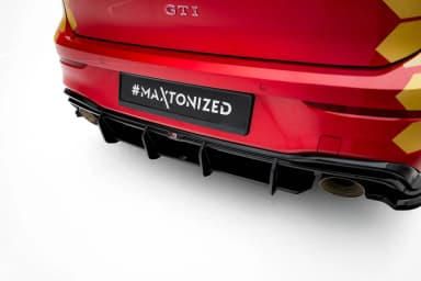 Задній дифузор Street Pro V.1 Maxton Volkswagen Golf GTI Clubsport Mk8 Facelift - фото My Tuning Lab