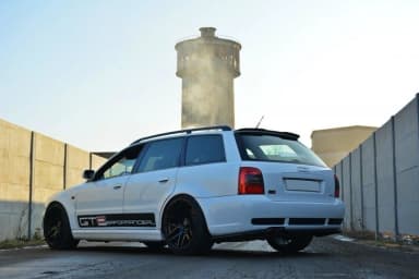 Продовження спойлера Maxton Audi RS4 B5 (чорний глянець) - фото My Tuning Lab