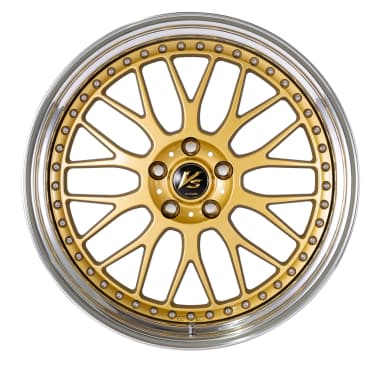 Легкосплавний диск 20" Work Wheels VS XX Step Rim 20x11 BLANK золотий (GLD) - фото My Tuning Lab
