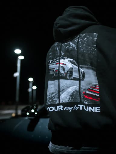 Чорне худі Maxton Design M - фото My Tuning Lab
