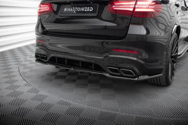 Задній сплітер (Z Dyfuzorem) V.2 Maxton Mercedes-AMG GLC 63 SUV X253 - фото My Tuning Lab