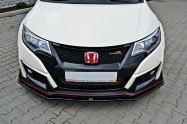 Передній сплітер Maxton Honda Civic IX Type R V.1 - фото My Tuning Lab