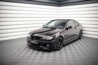 Накладки на пороги V.2 Maxton BMW 3 Coupe M-пакет E46 - фото My Tuning Lab