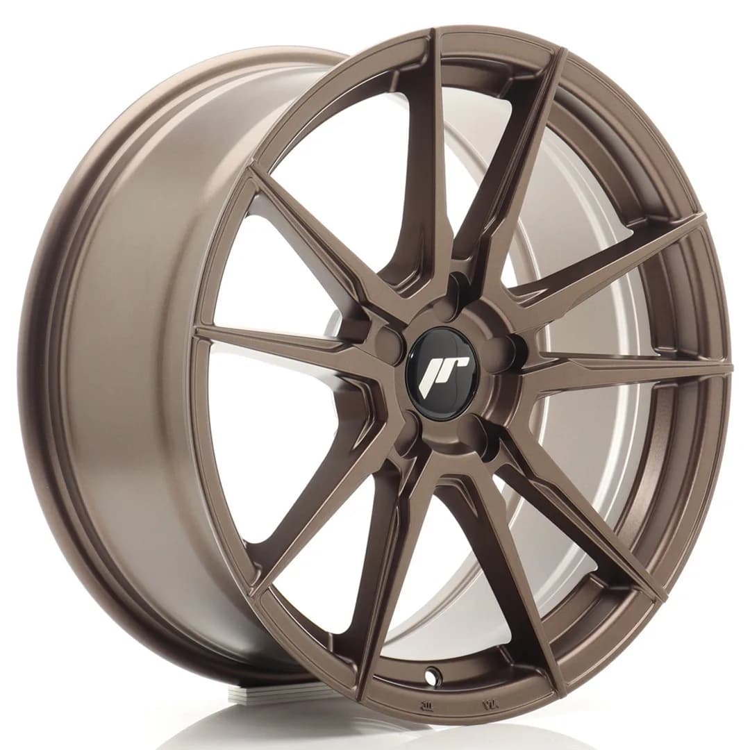 Легкосплавний диск 18" Japan Racing JR21 18x8 ET36 5x114,3 Matt бронза - фото My Tuning Lab