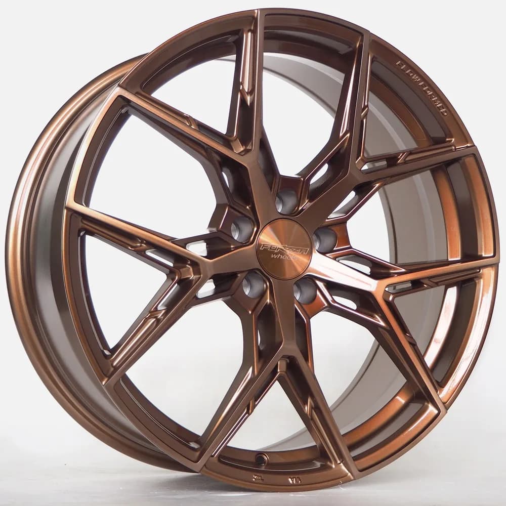 Легкосплавний диск 20" Forzza gravity 20x8,5 ET25 5x112 бронза брашований + бронза Clear Coat - фото My Tuning Lab