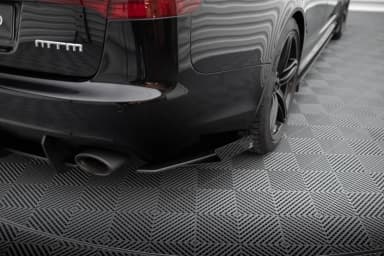 Задні сплітери Boczne Street Pro + Flaps Maxton Audi RS6 Avant C6 - фото My Tuning Lab