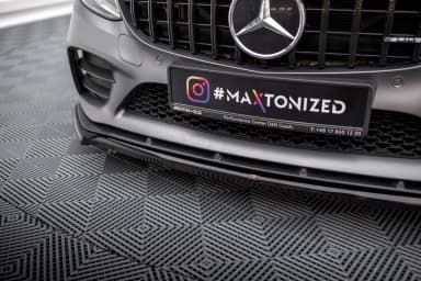 Передній сплітер V.1 Maxton Mercedes-AMG C43 Coupe / Cabrio / Sedan / Estate C205 / A205 / W205 / S205 Facelift - фото My Tuning Lab