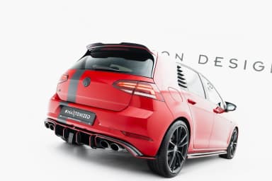 Спойлер V.3 Maxton Volkswagen Golf R / R-Line / GTI / GTD Mk7 / Mk7 Facelift - фото My Tuning Lab
