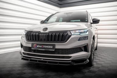 Передній сплітер Maxton Skoda Karoq Sportline Mk1 Facelift - фото My Tuning Lab